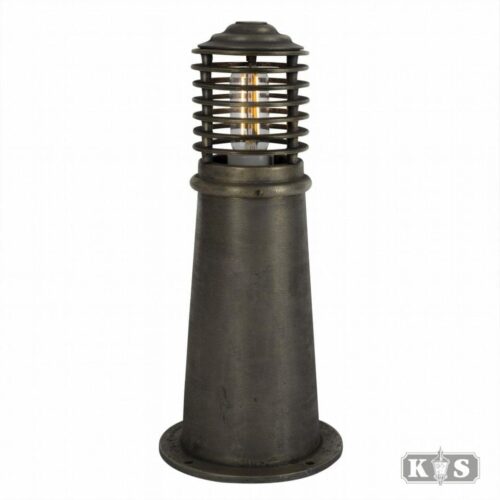 Skipslampe havn 2 antikk messing