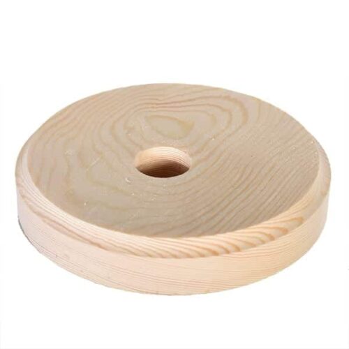 Festeplate i furu Ø12 cm