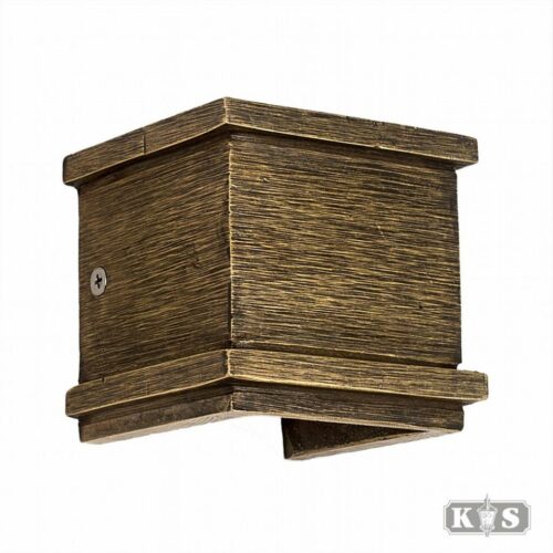 Borg spotlight antikk messing