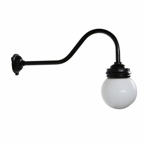 Gårdslykt i støpejern 90/54 cm dyp