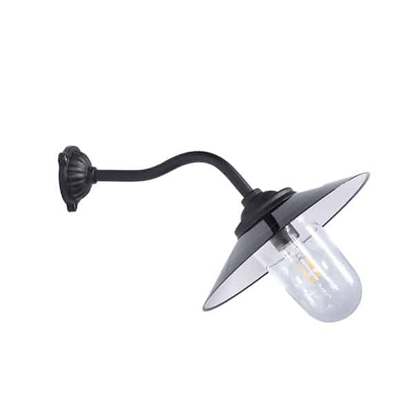 Staldlykt i støpejern 45°/45 cm dyp