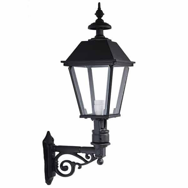 Vegglampe i støpejern 4k H:72cm