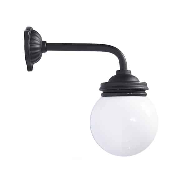 Gårdslykt i støpejern 90/30 cm dyp