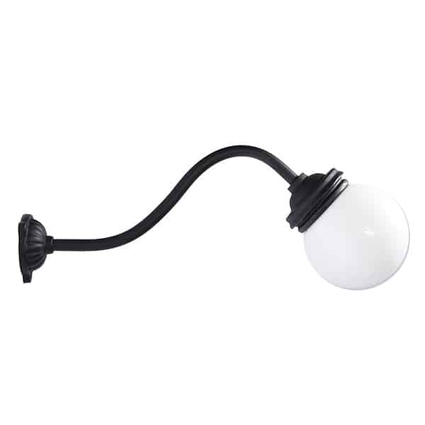 Gårdslykt i støpejern 45/53 cm dyp