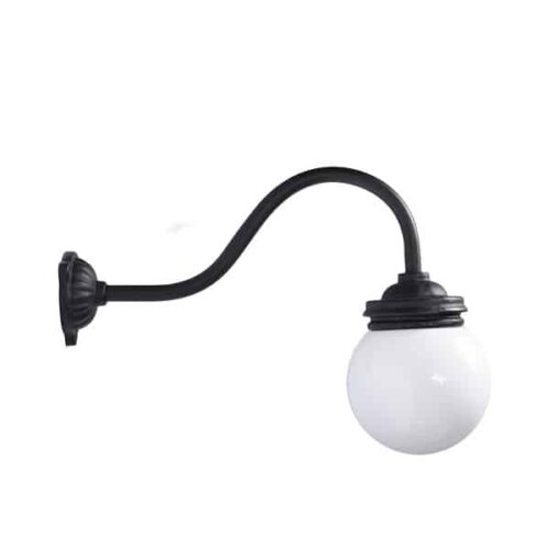 Gårdslykt i støpejern 90/43 cm dyp