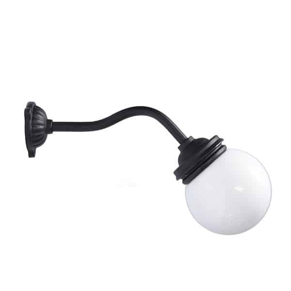 Gårdslykt i støpejern 45/43 cm dyp