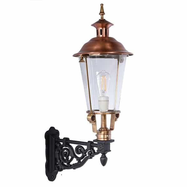 Vegglykt støpejern konisk H:79cm