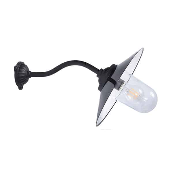 Staldlykt i støpejern 35°/45 cm dypt