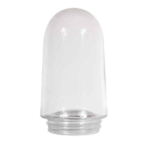 Stabil lampe i glass H:18cm