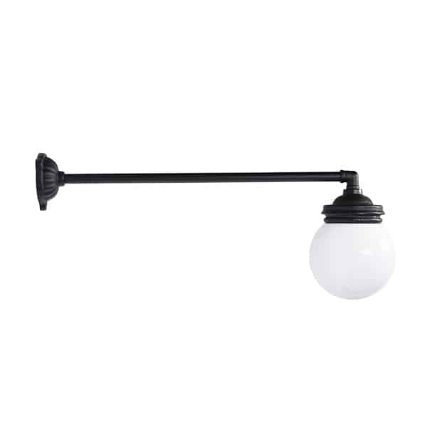 Gårdslykt i støpejern 90/60 cm dyp