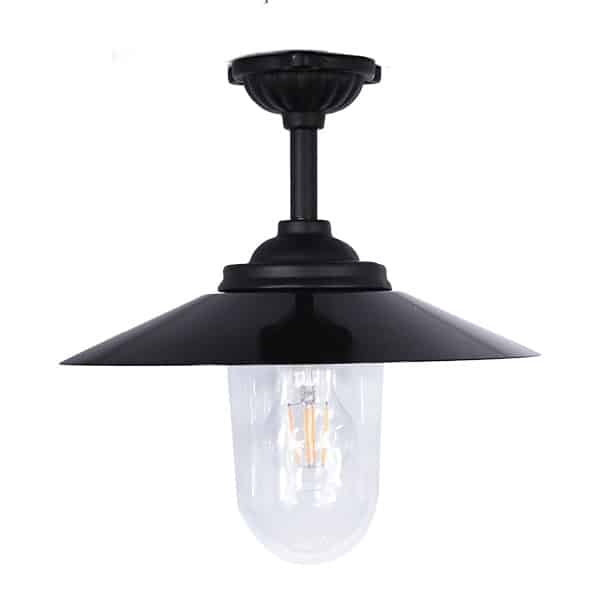 Staldlykt i støpejern hengende 33 cm