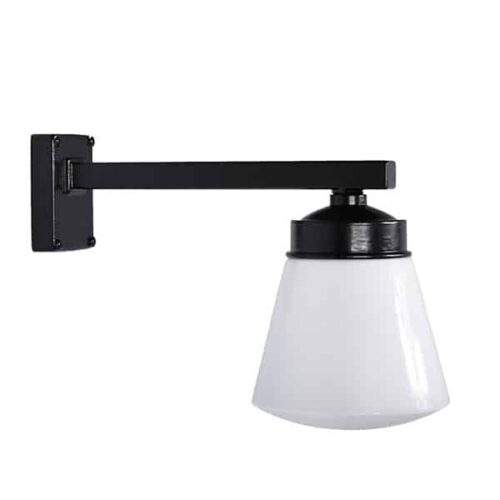 Funkis lampe rett konisk glass