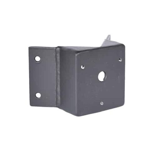 Hjørnebrakett for stalllykt/ gårdslykt/ stasjonslykt av støpejern