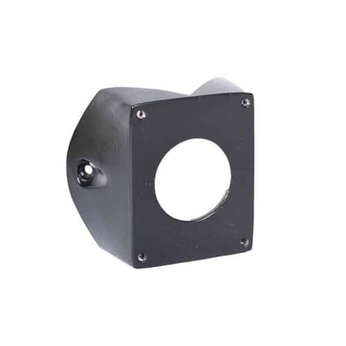 Funkis lampe med hjørnebrakett Svart