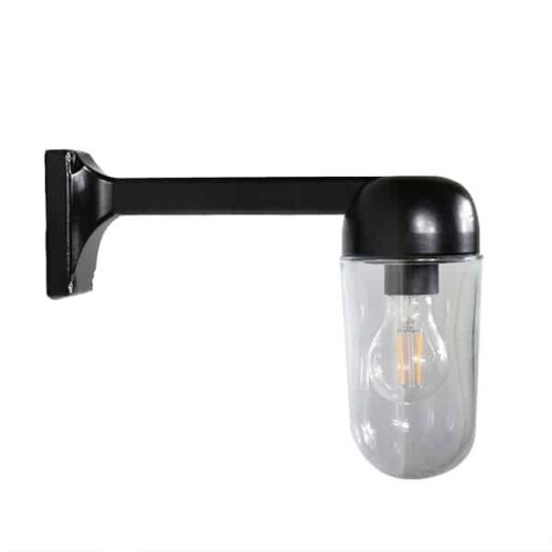 Funkis lampe rett staldglass