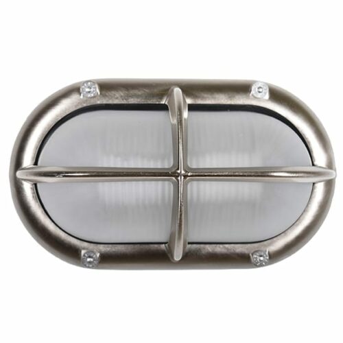 Palma de Mallorca nikkel i frostet glass