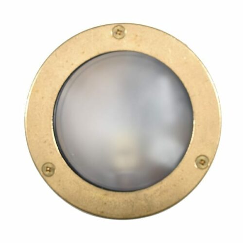 Pollenca frostet glass messing