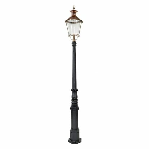 Stolpelampe i støpejern Småland 297cm