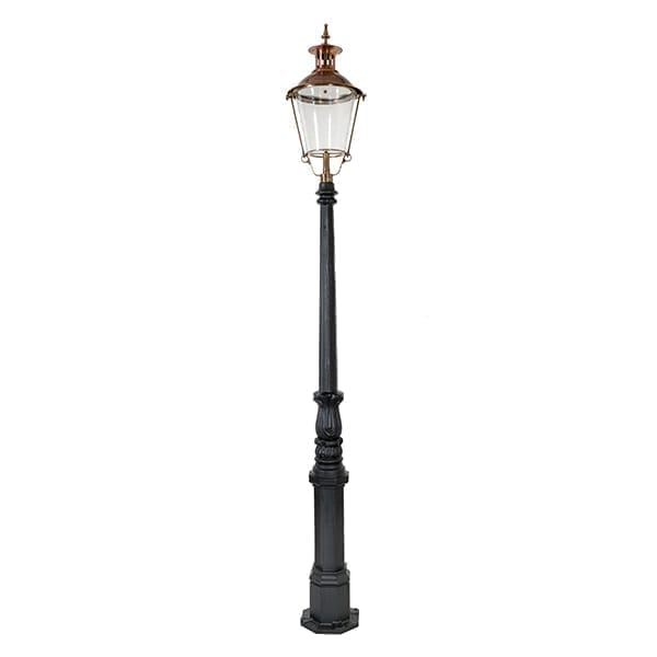 Stolpelampe i støpejern Småland 297cm