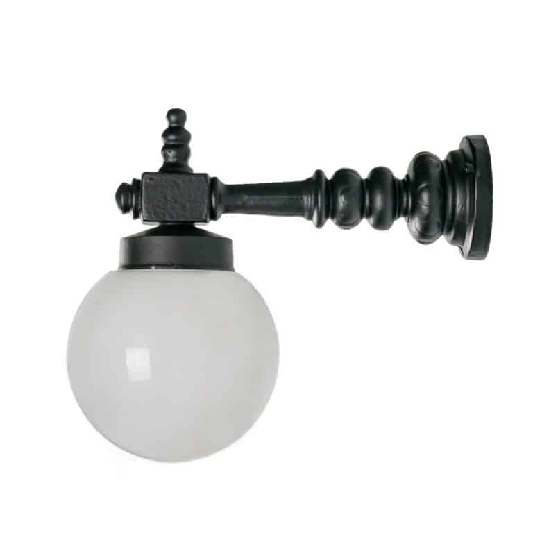 Tingshuslampe medium støpejern H:31cm