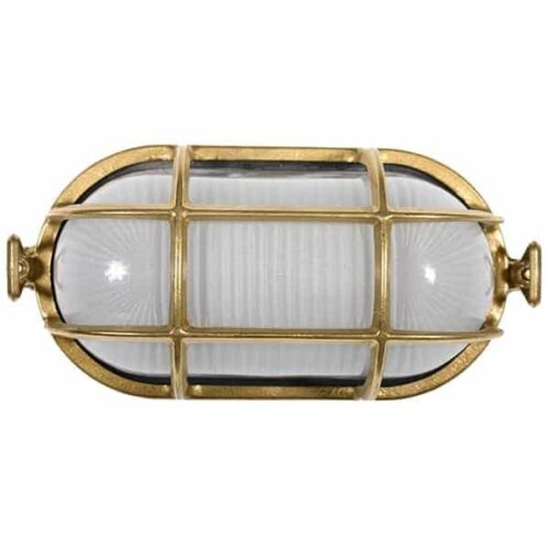 Valldemosa frostet glass messing