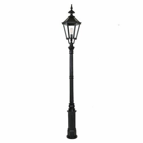 Lyktestolpe i støpejern Solliden 240 cm