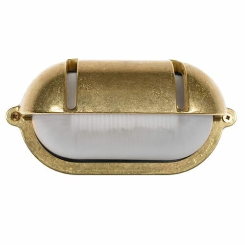 Soller frostet glass messing