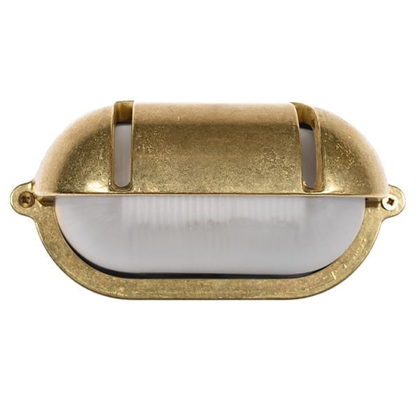 Soller frostet glass messing