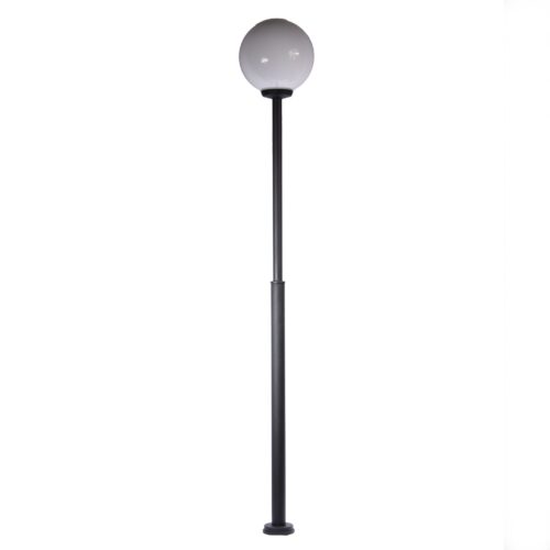 Funkisstolpe med globus H:280cm